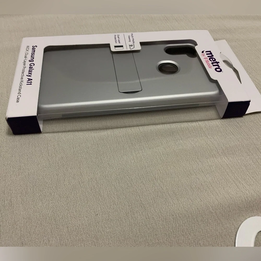 Samsung Galaxy A11 KICK | Dual-Layer Protective Kickstand Case Metro by T-Mobile